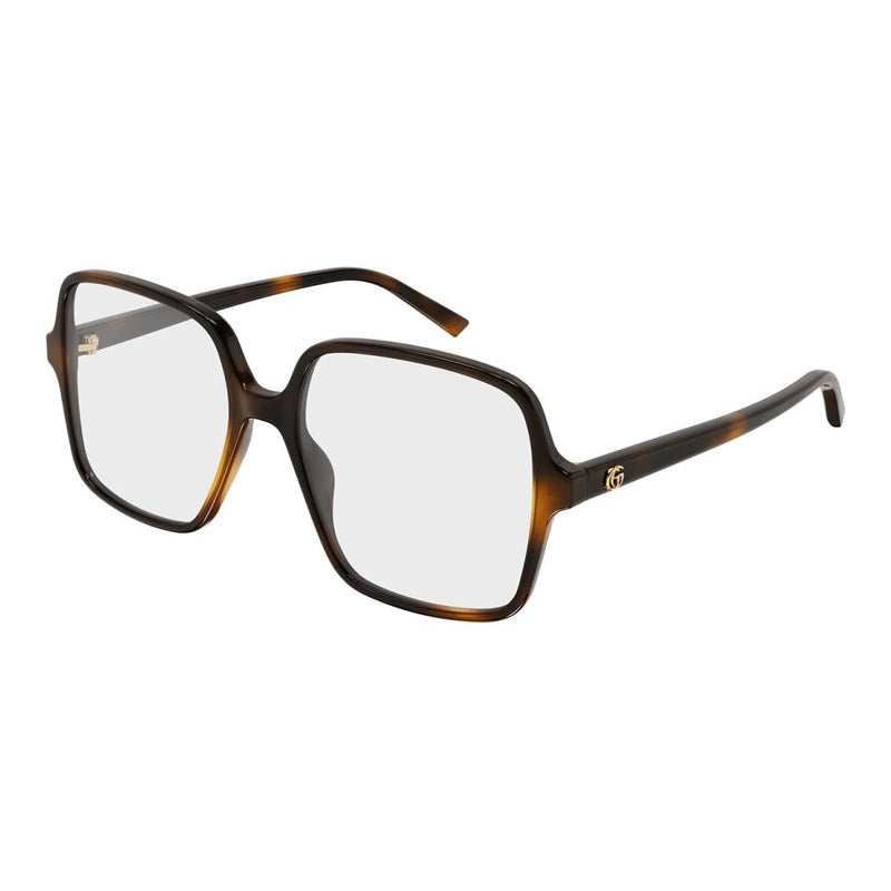 Gucci GG1994O002 Square Full Rim Eyeglasses — Brown by Gucci
