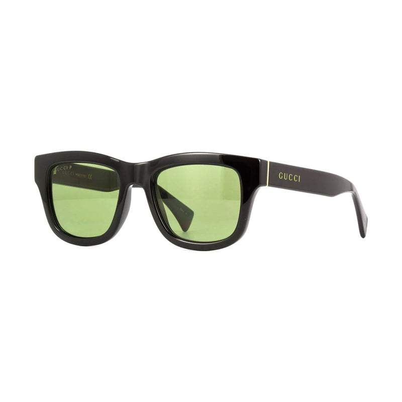 Gucci Square Full Rim Sunglasses — Black by Gucci