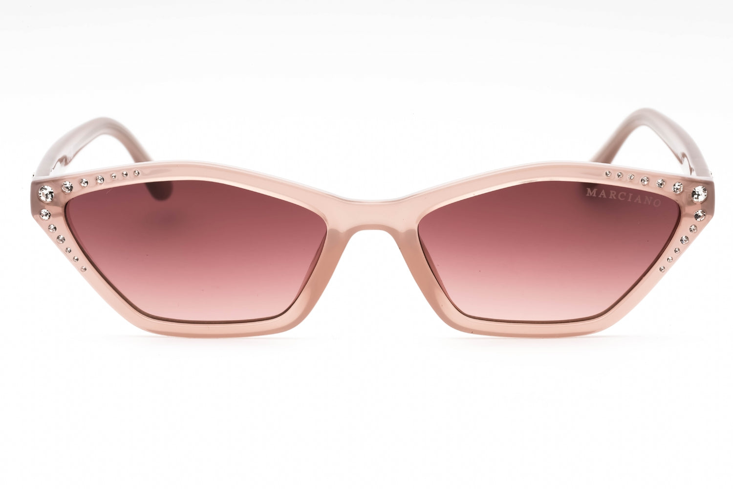 Guess By Marciano GM00002 Cat-Eye Acetate Sunglasses — Beige, view 2