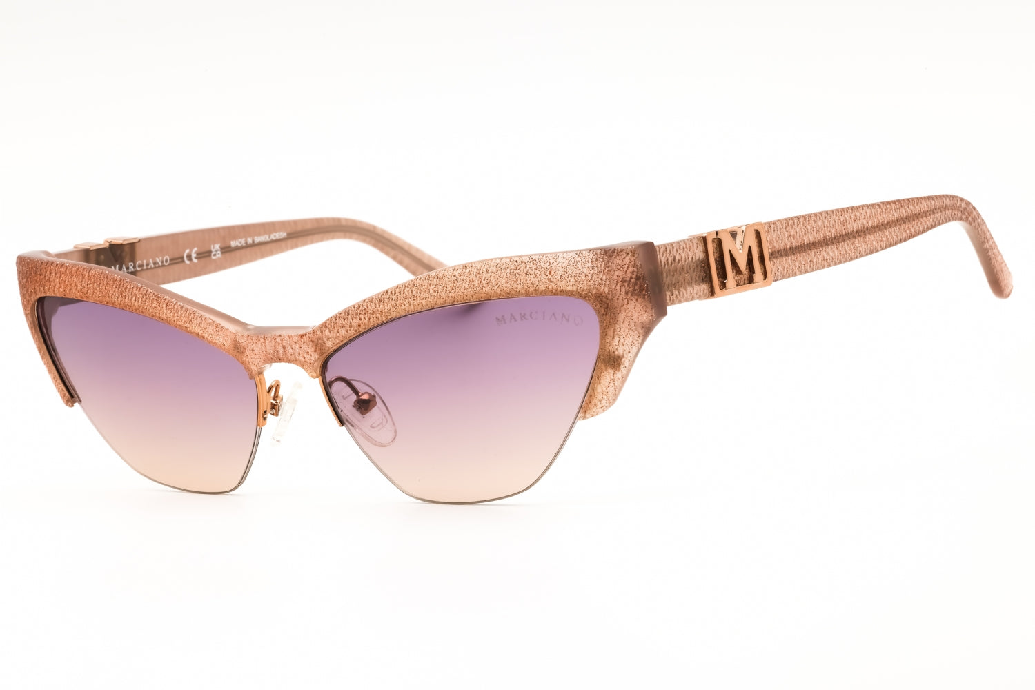 Guess By Marciano GM00006 Cat Eye Sunglasses — Beige by Guess By Marciano