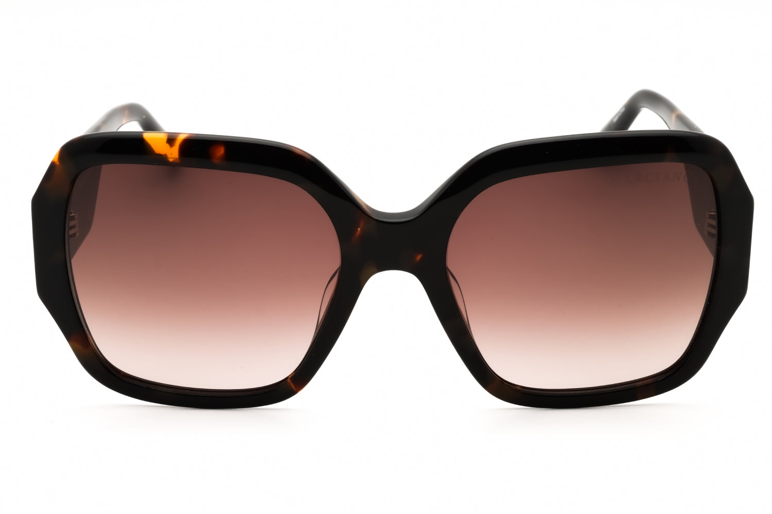 Guess By Marciano GM00014 Oversized Gradient Lens Sunglasses — Brown, view 2
