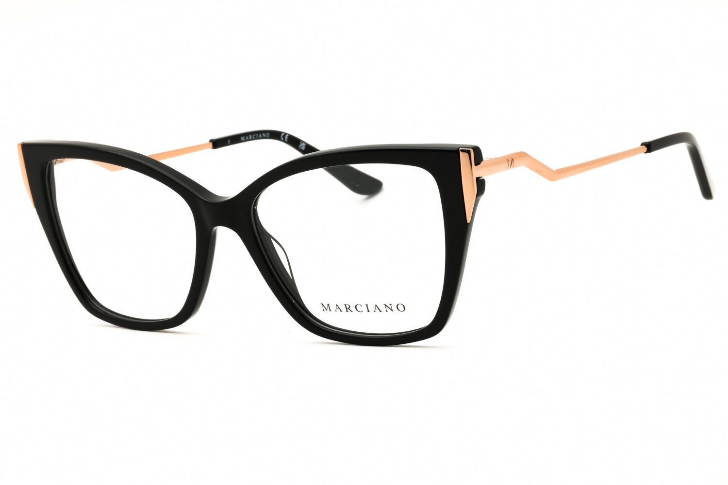 Guess By Marciano GM0399 Cat-Eye Acetate Eyeglasses — Black by Guess By Marciano