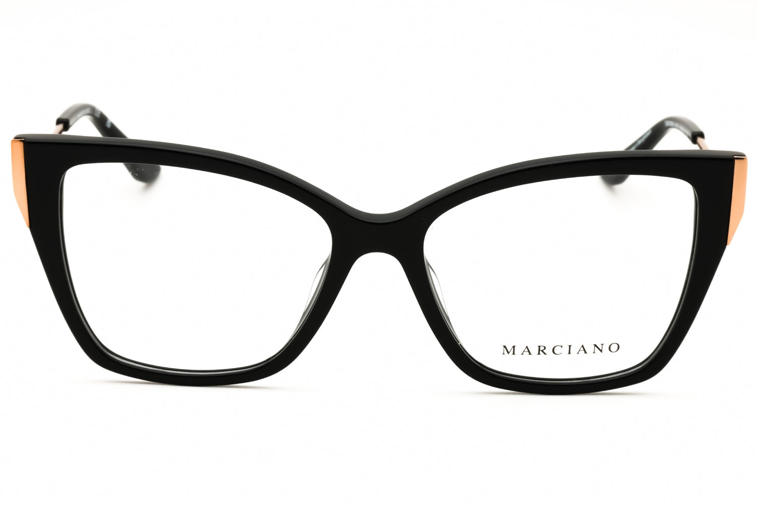 Guess By Marciano GM0399 Cat-Eye Acetate Eyeglasses — Black, view 2