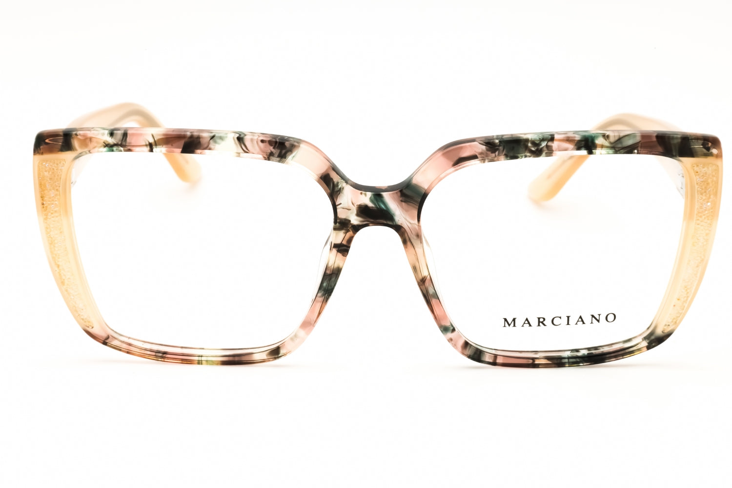 Guess By Marciano GM50013 Eyeglasses — Beige, view 2
