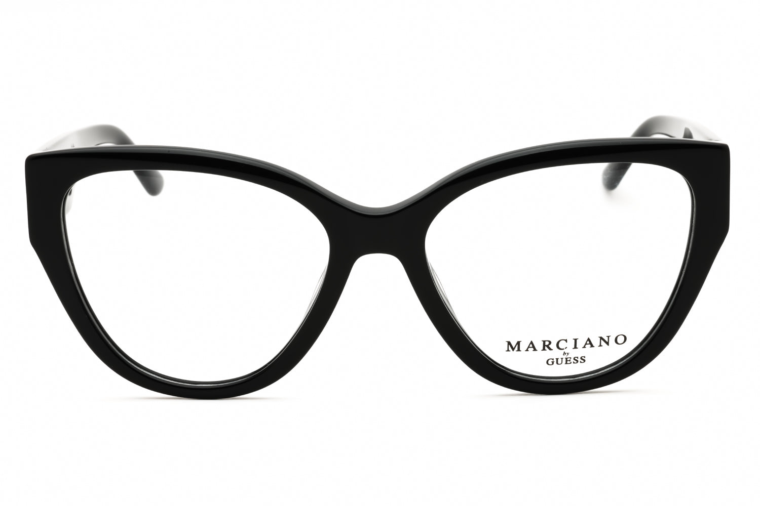 Guess By Marciano GM50018 Studded Cat-Eye Eyeglasses — Black, view 2