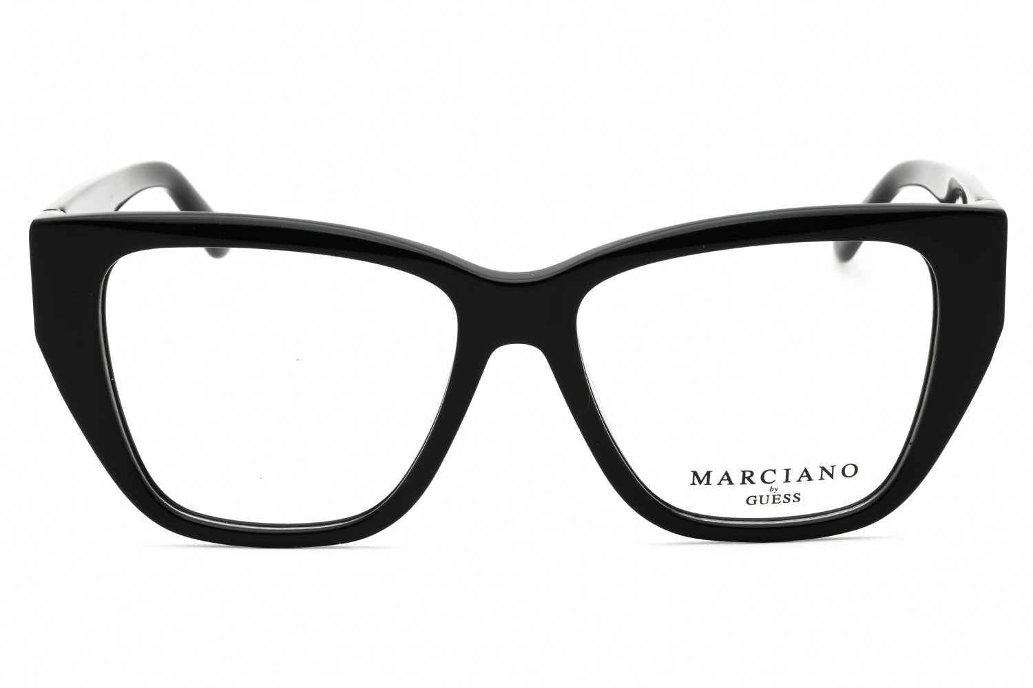 Guess By Marciano GM50019 Cat-Eye Acetate Eyeglasses — Black, view 2