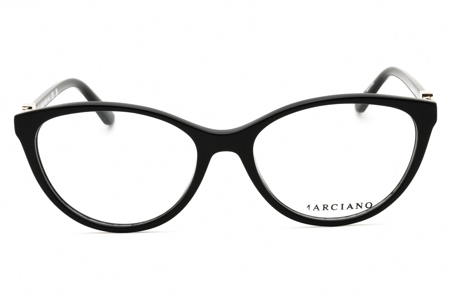 Guess By Marciano GM50023 Cat Eye Acetate Eyeglasses — Black, view 2