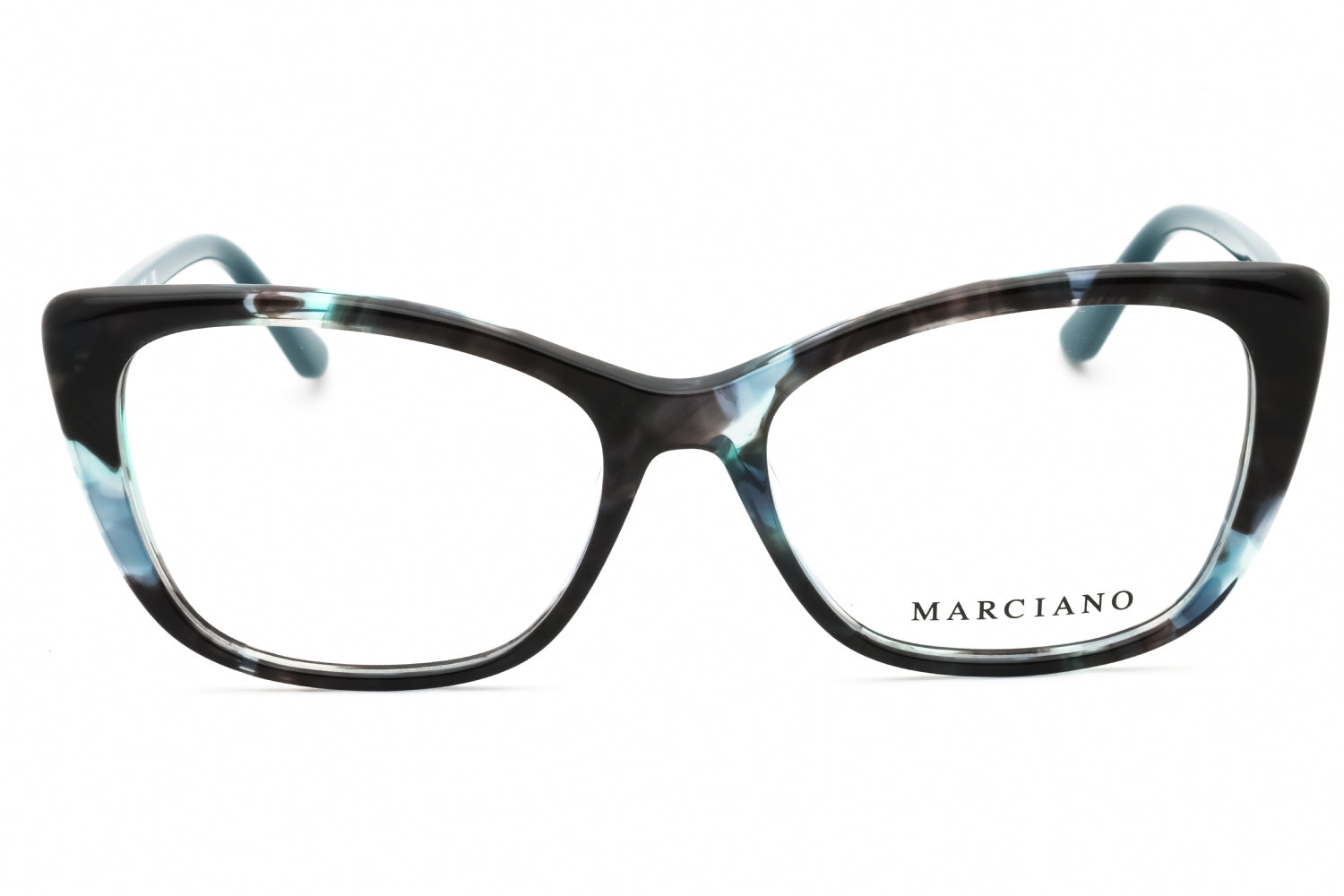 Guess By Marciano GM50024 Cat-Eye Acetate Eyeglasses — Brown, view 2