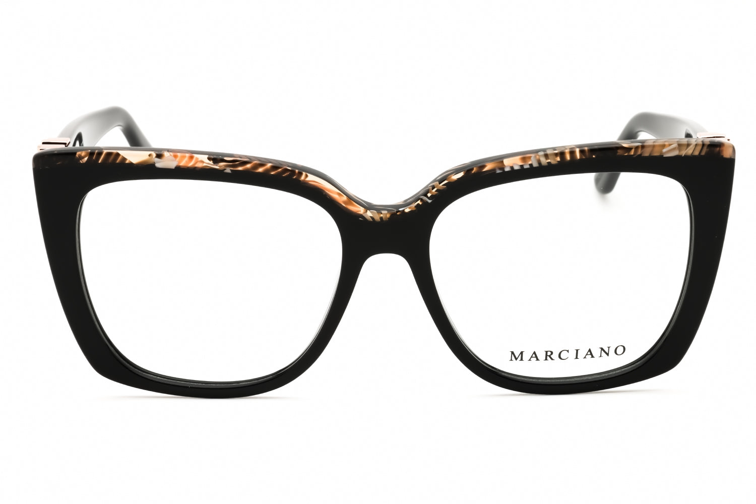 Guess By Marciano GM50032 Cat-Eye Acetate Eyeglasses — Black, view 2