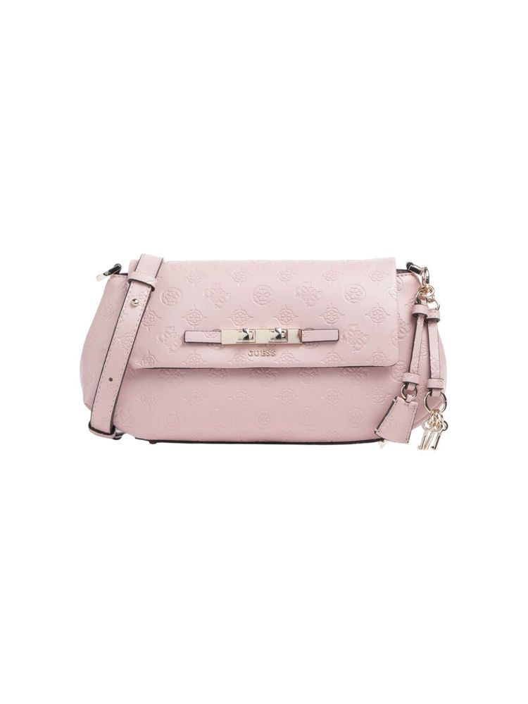 Guess Carmella Synthetic Crossbody Bag — Pink by Guess
