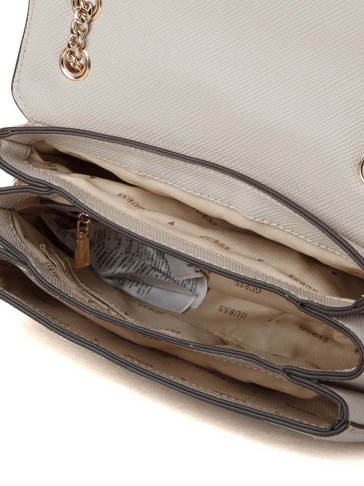 Guess Noelle II Crossbody Bag — Taupe, view 2