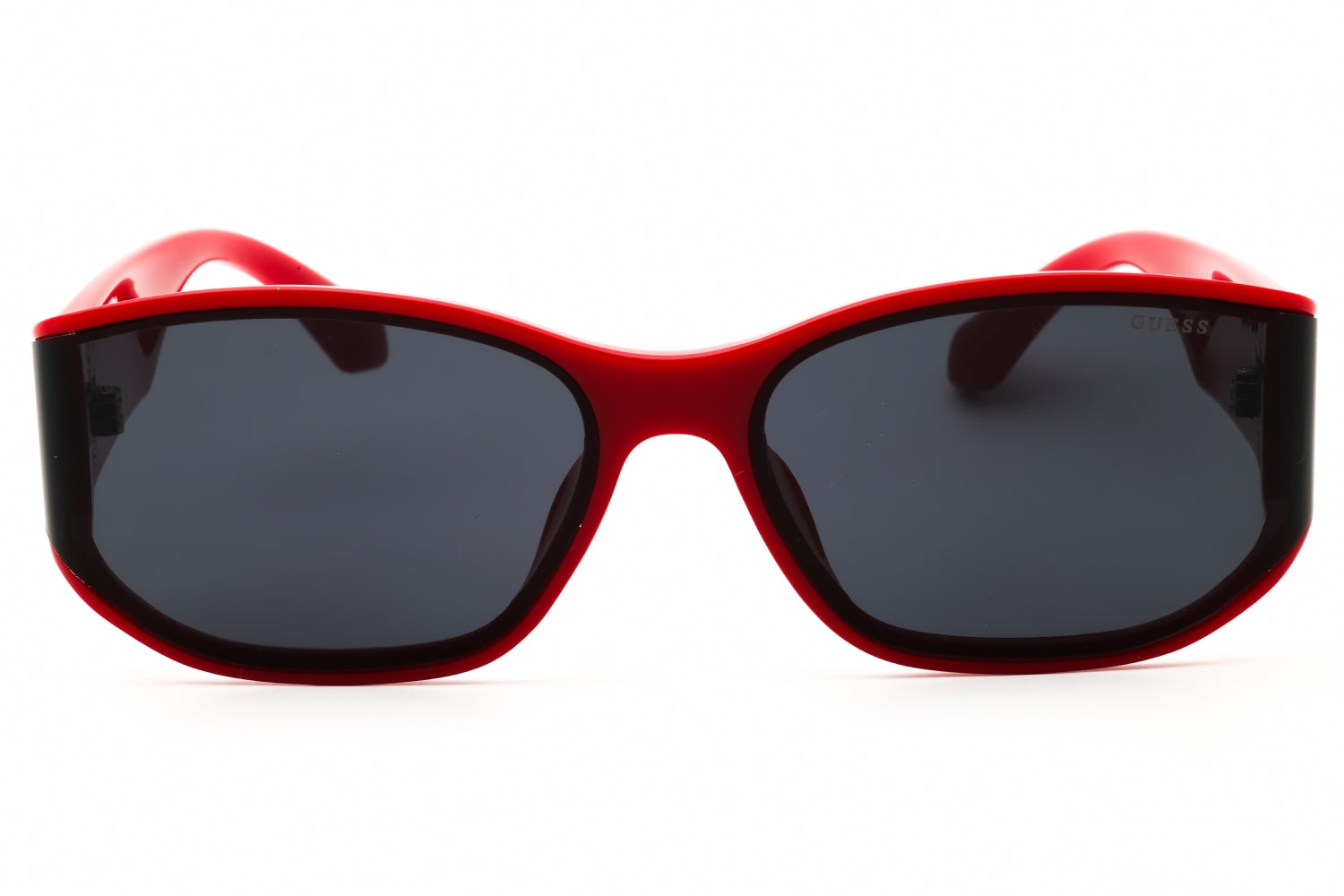 Guess Factory GF00066 Oval Injected Propionate Sunglasses — Red, view 2