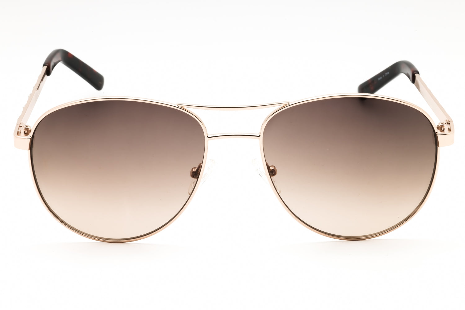 Guess Factory GF0408 Aviator Gradient Lens Sunglasses — Gold, view 2