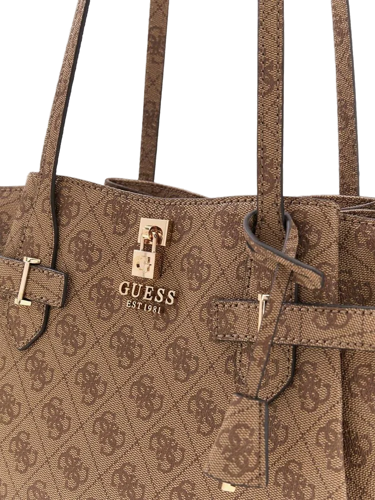 Guess Synthetic Shoulder Bag — Beige, view 4