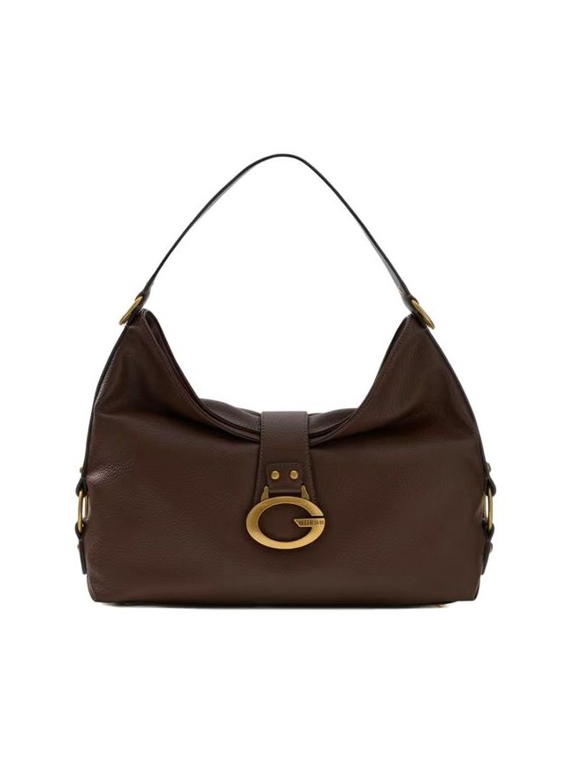 Guess Synthetic Shoulder Bag — Brown by Guess