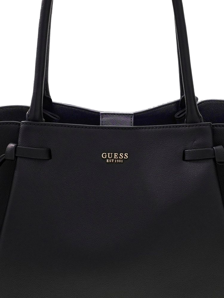 Guess Synthetic Tote Bag — Black, view 4