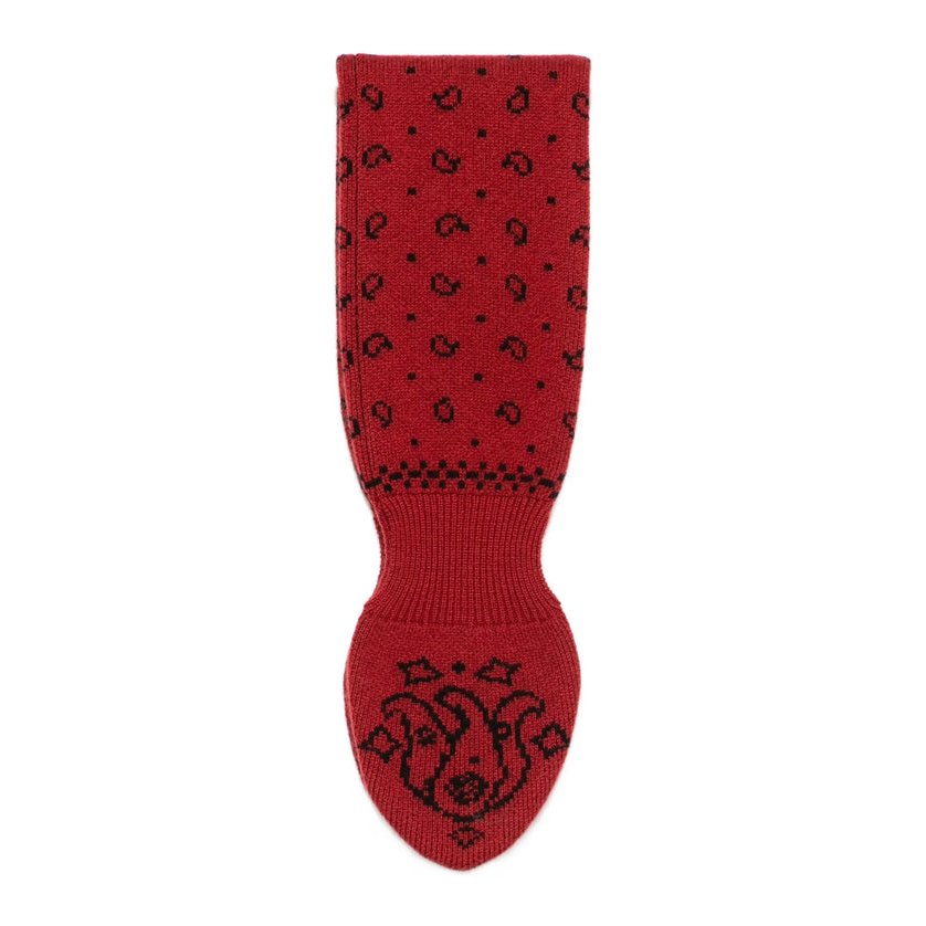 Guest In Residence Bandana Scarf — Red by Guest In Residence