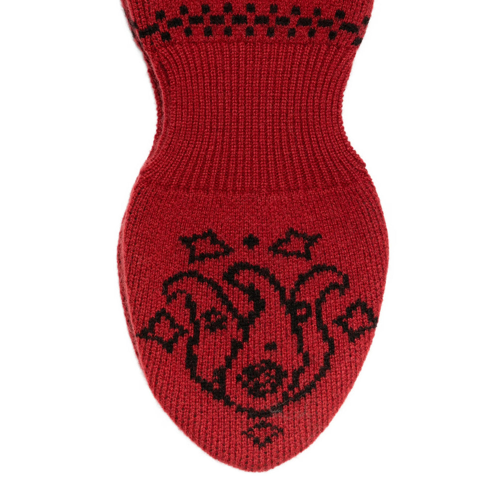 Guest In Residence Bandana Scarf — Red, view 2