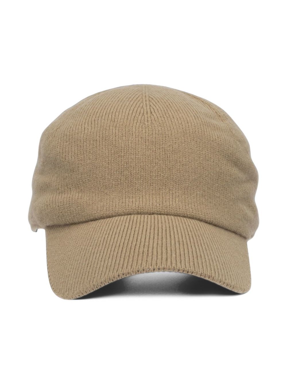 GUEST IN RESIDENCE Wool-Cashmere Knit Baseball Cap — Beige by Guest In Residence