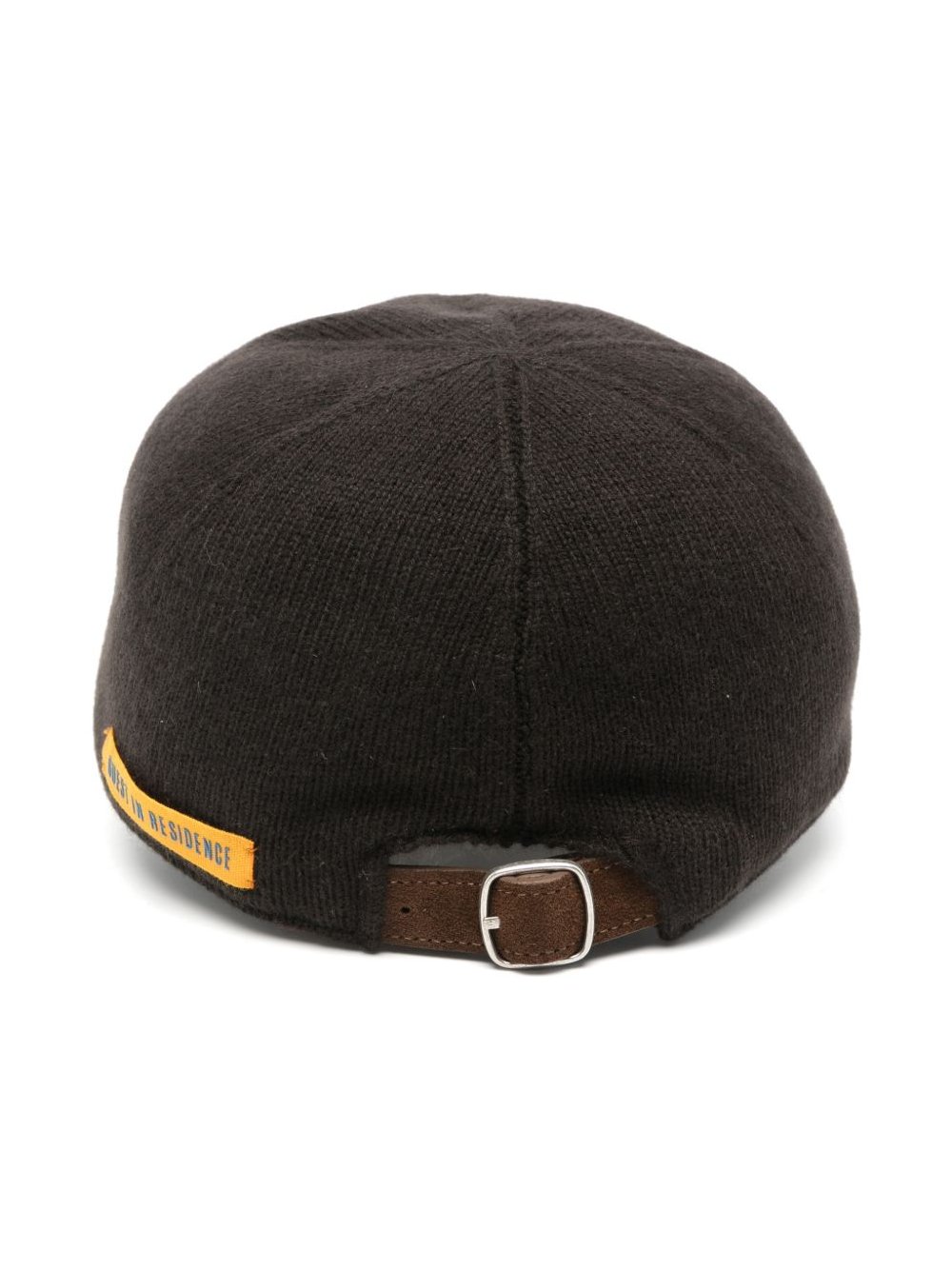 GUEST IN RESIDENCE Wool and Cashmere Knit Baseball Cap — Brown, view 2