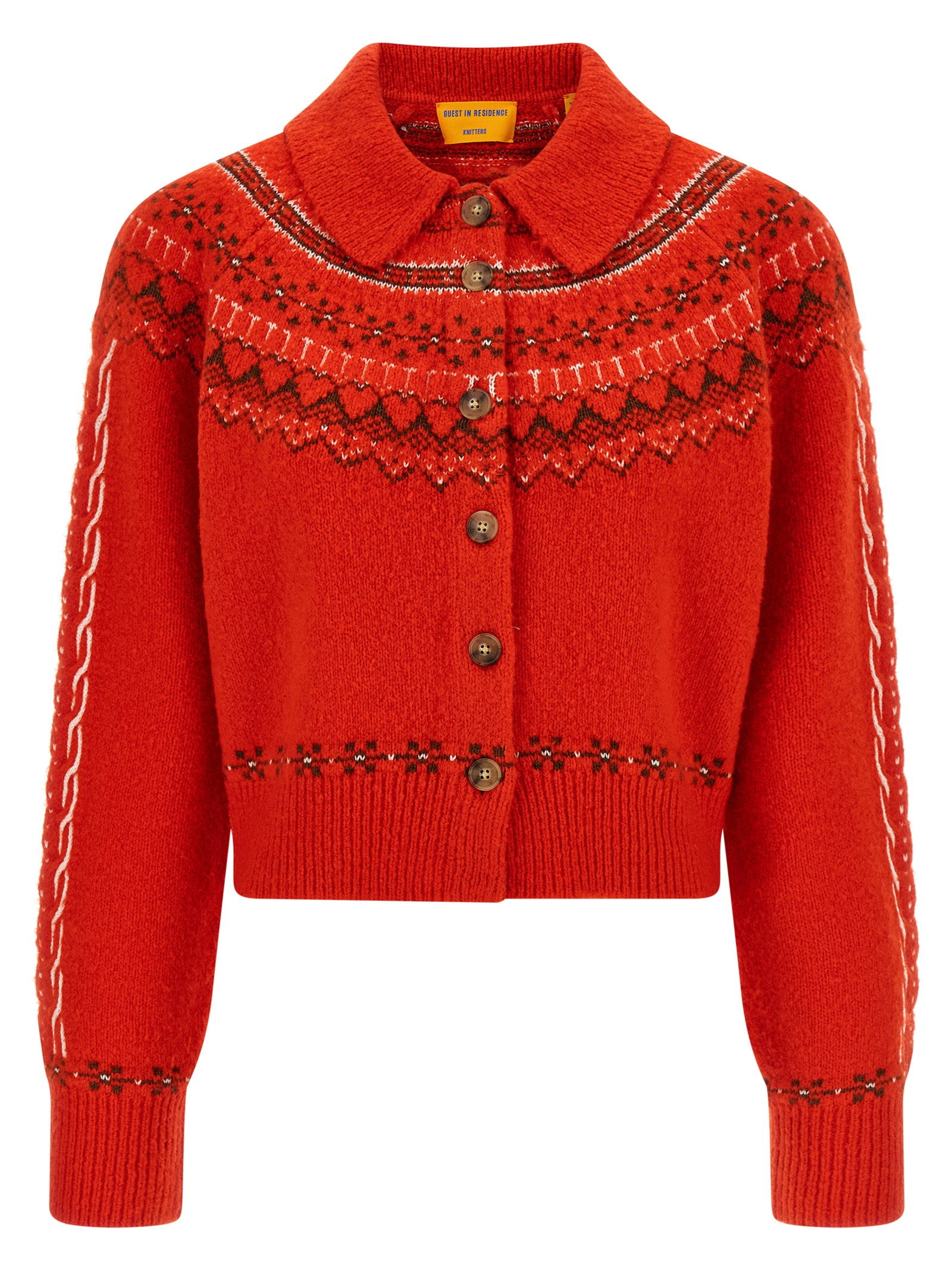 Guest In Residence Cardigan — Red by Guest In Residence