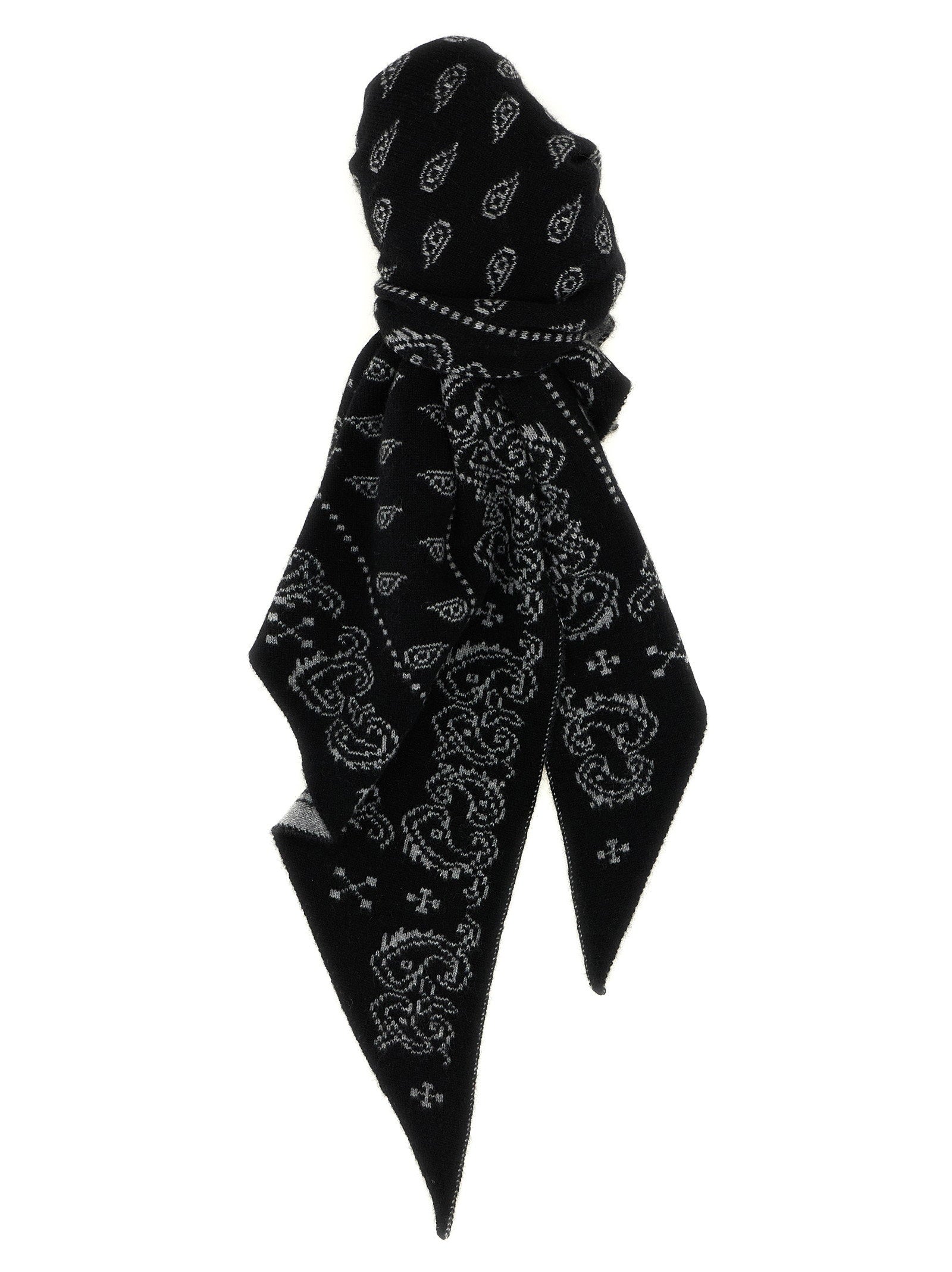 Guest In Residence The Wild Rag Scarf — Black by Guest In Residence