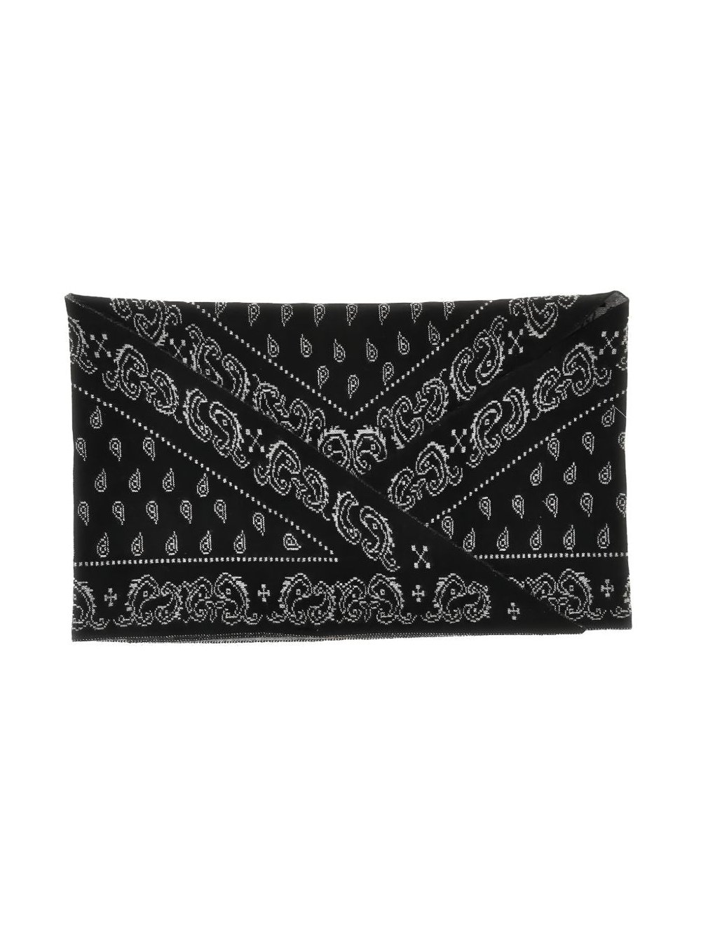 GUEST IN RESIDENCE Paisley Cashmere Scarf — Black by Guest In Residence