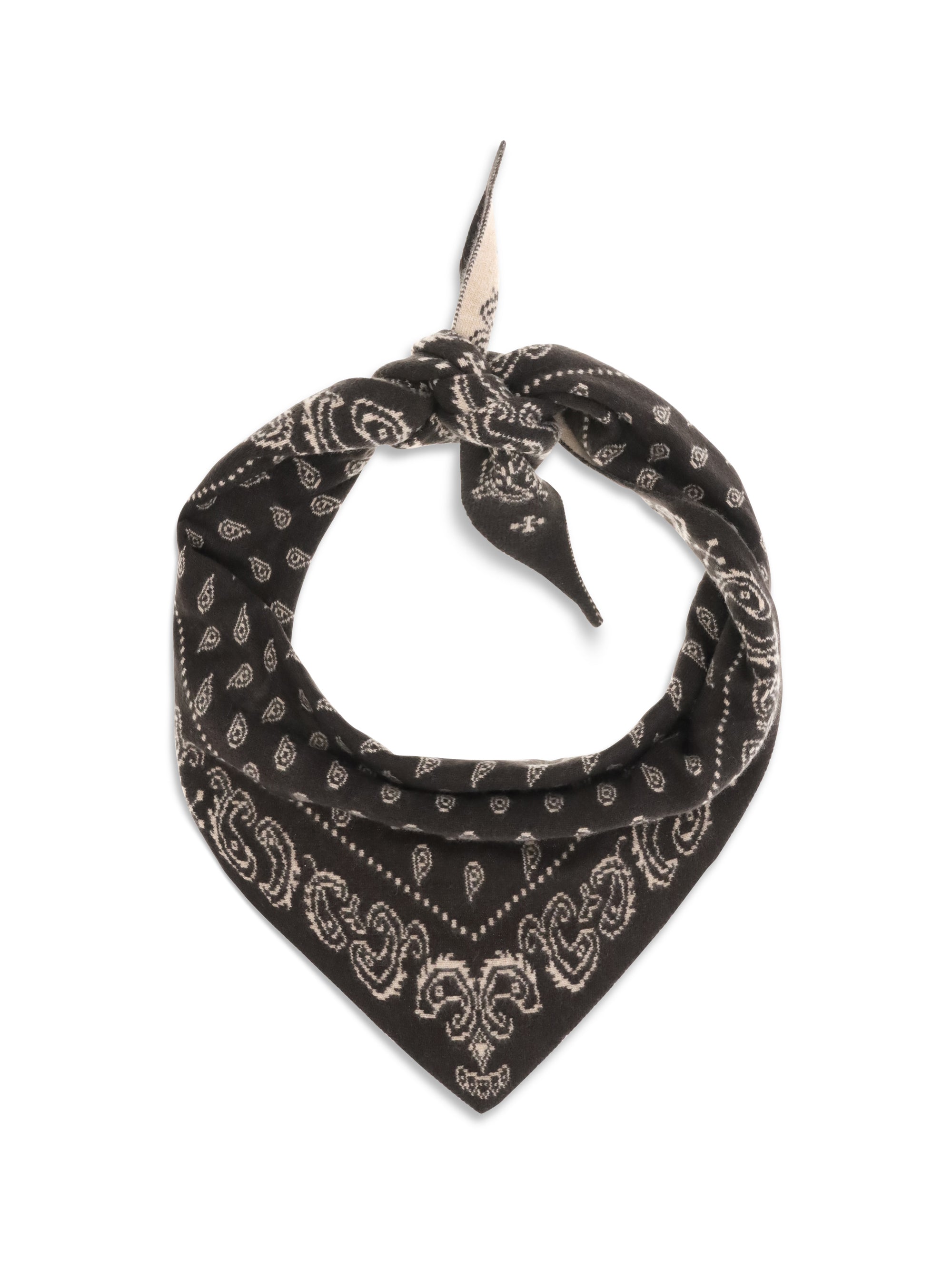 Guest In Residence Wild Rag Scarf — Black by Guest In Residence