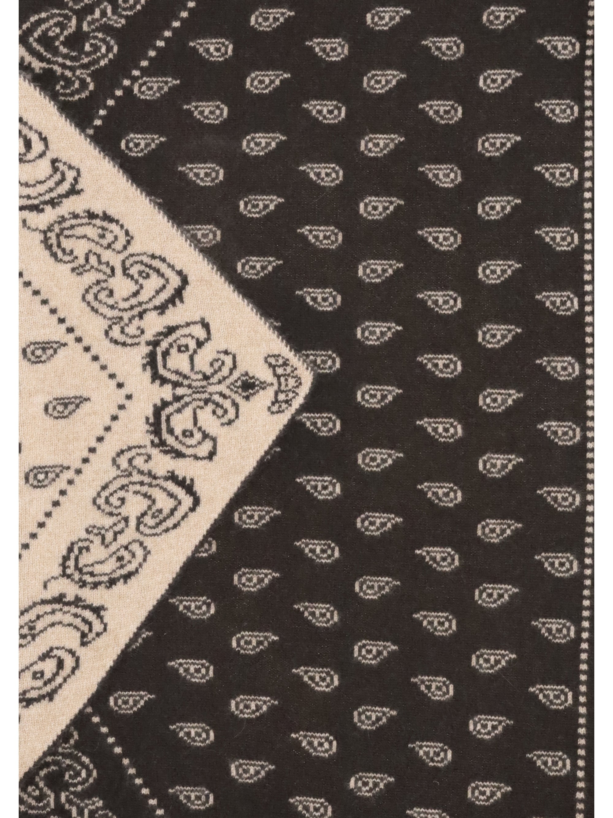Guest In Residence Wild Rag Scarf — Black, view 3