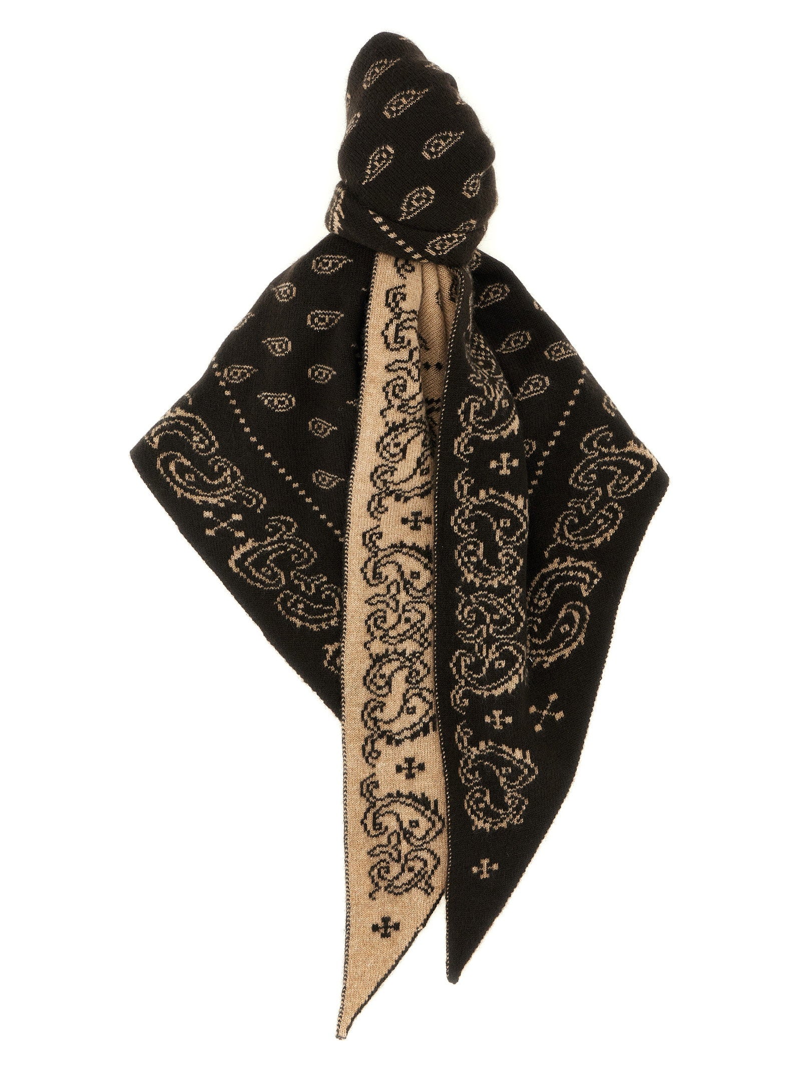 Guest In Residence The Wild Rag Scarf — Brown by Guest In Residence