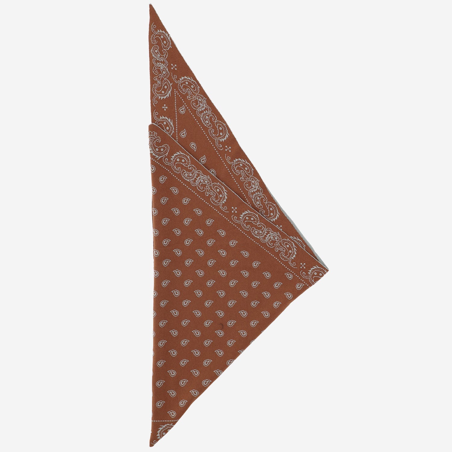 Guest In Residence Cotton-Silk Scarf — Brown by Guest In Residence