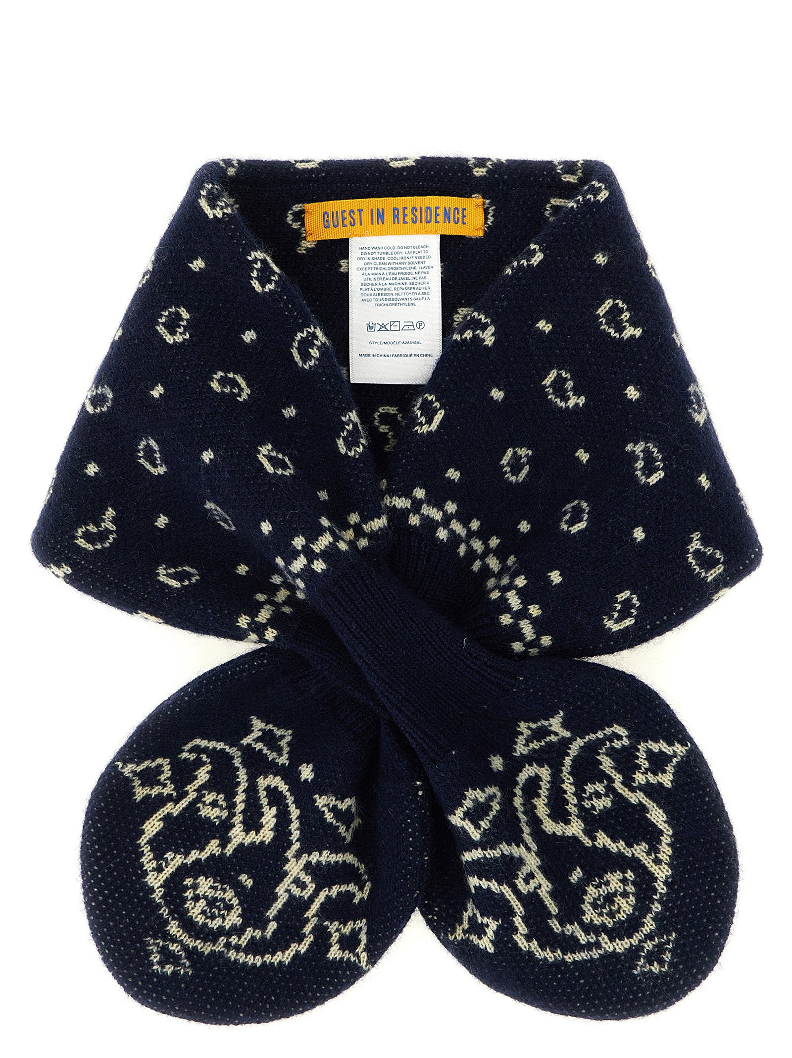 Guest In Residence Scarf — Midnight Blue by Guest In Residence