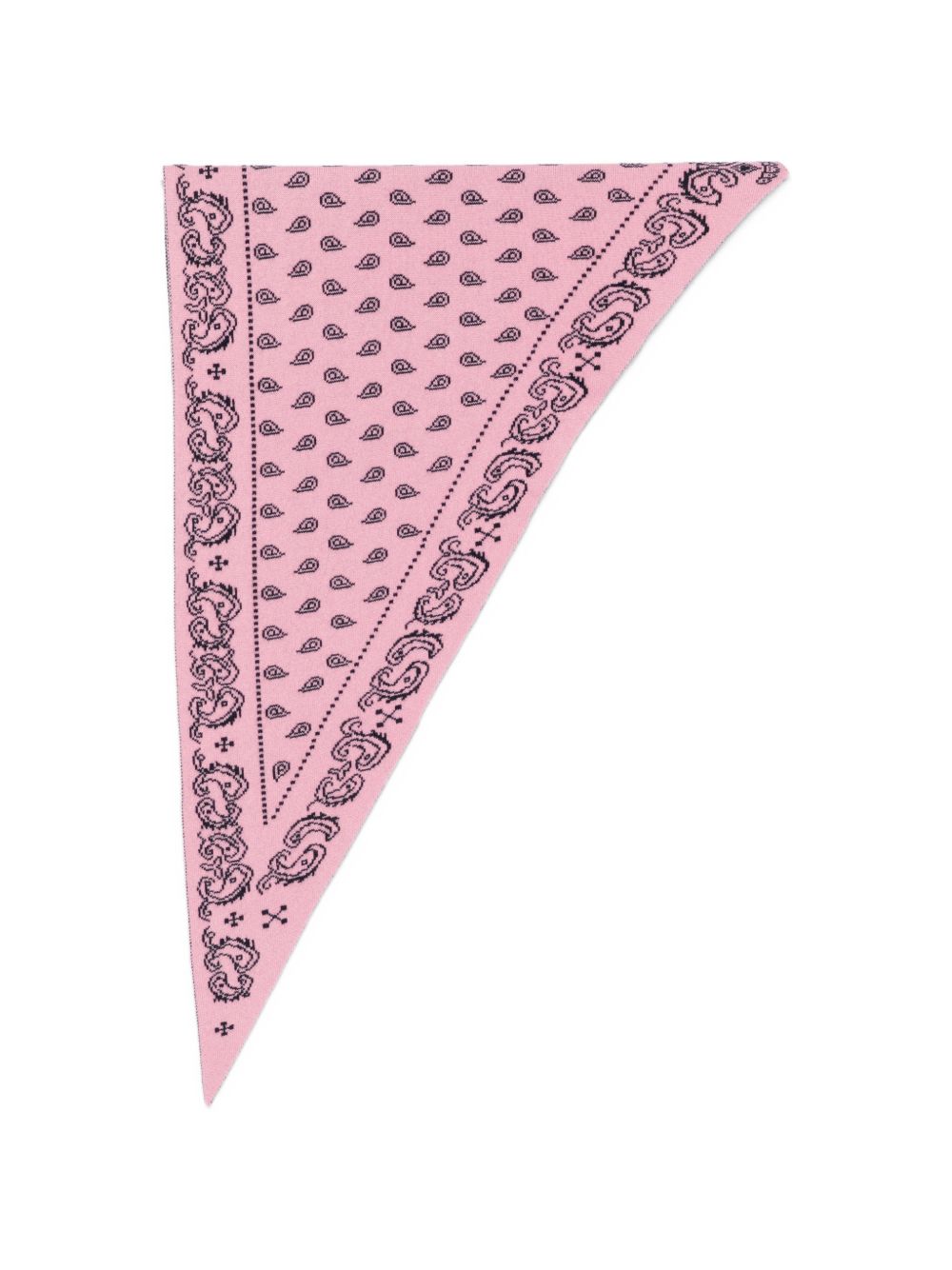 GUEST IN RESIDENCE Paisley Print Cashmere Scarf — Pink by Guest In Residence