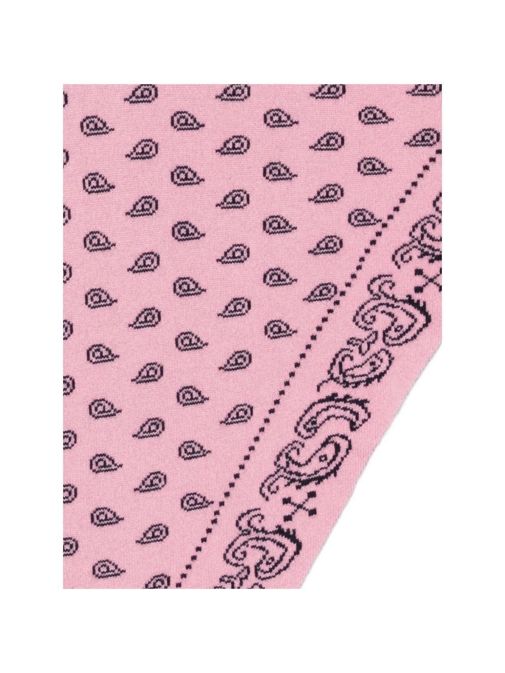 GUEST IN RESIDENCE Paisley Print Cashmere Scarf — Pink, view 2