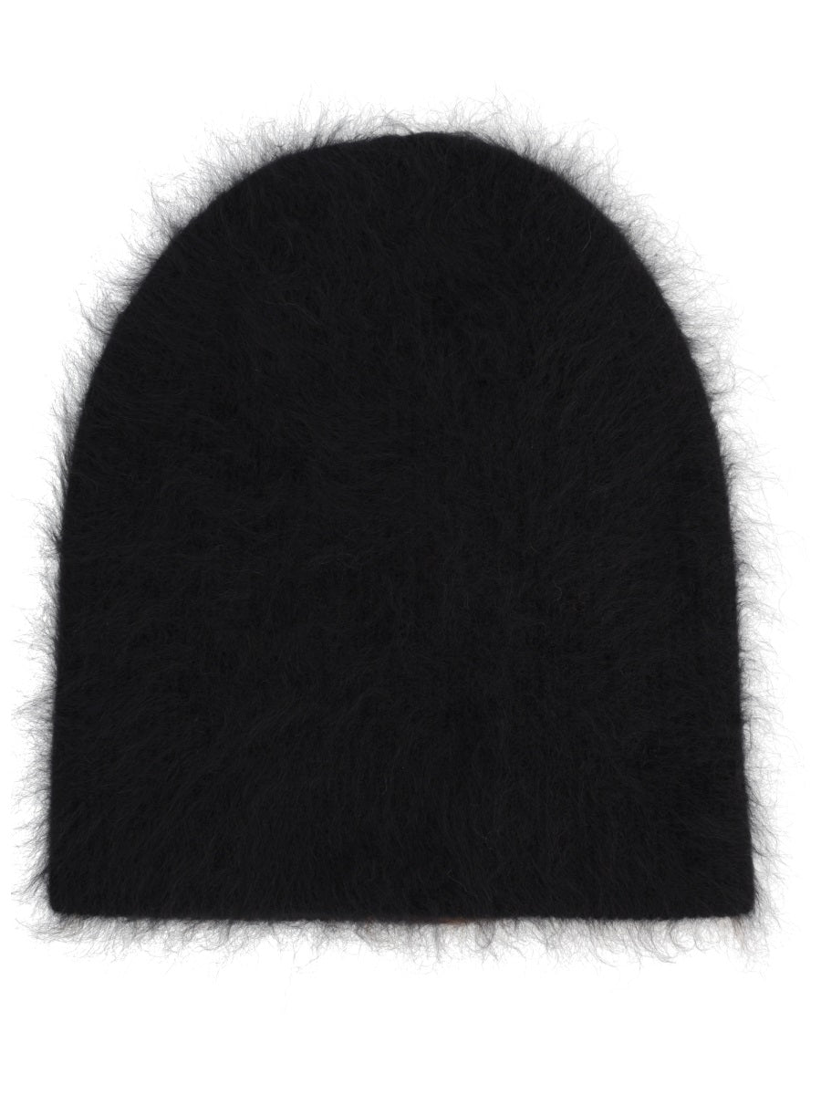 Guest In Residence Reversible Cashmere Winter Hat — Black by Guest In Residence