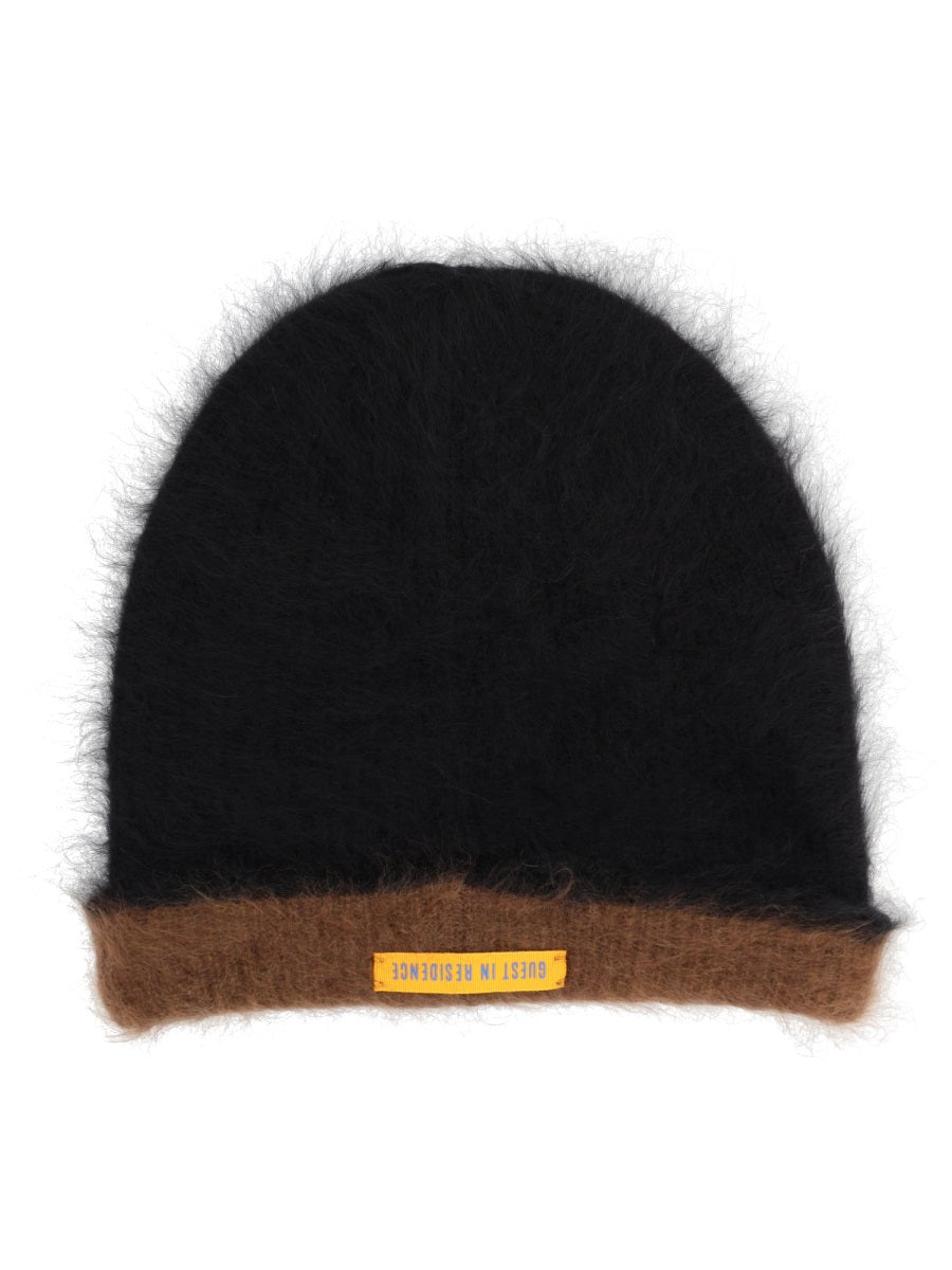 Guest In Residence Reversible Cashmere Winter Hat — Black, view 2