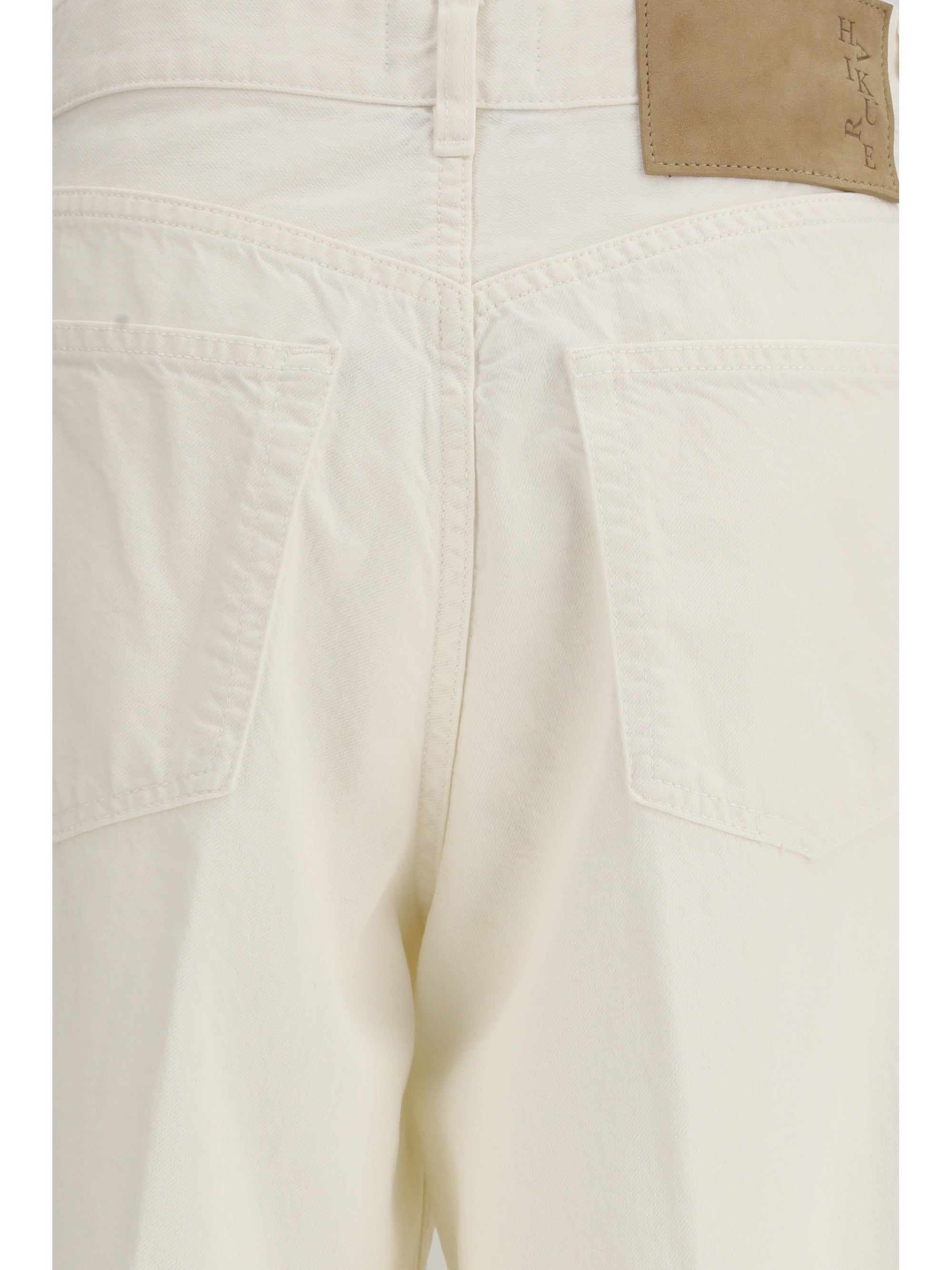 Haikure Jeans — White, view 3