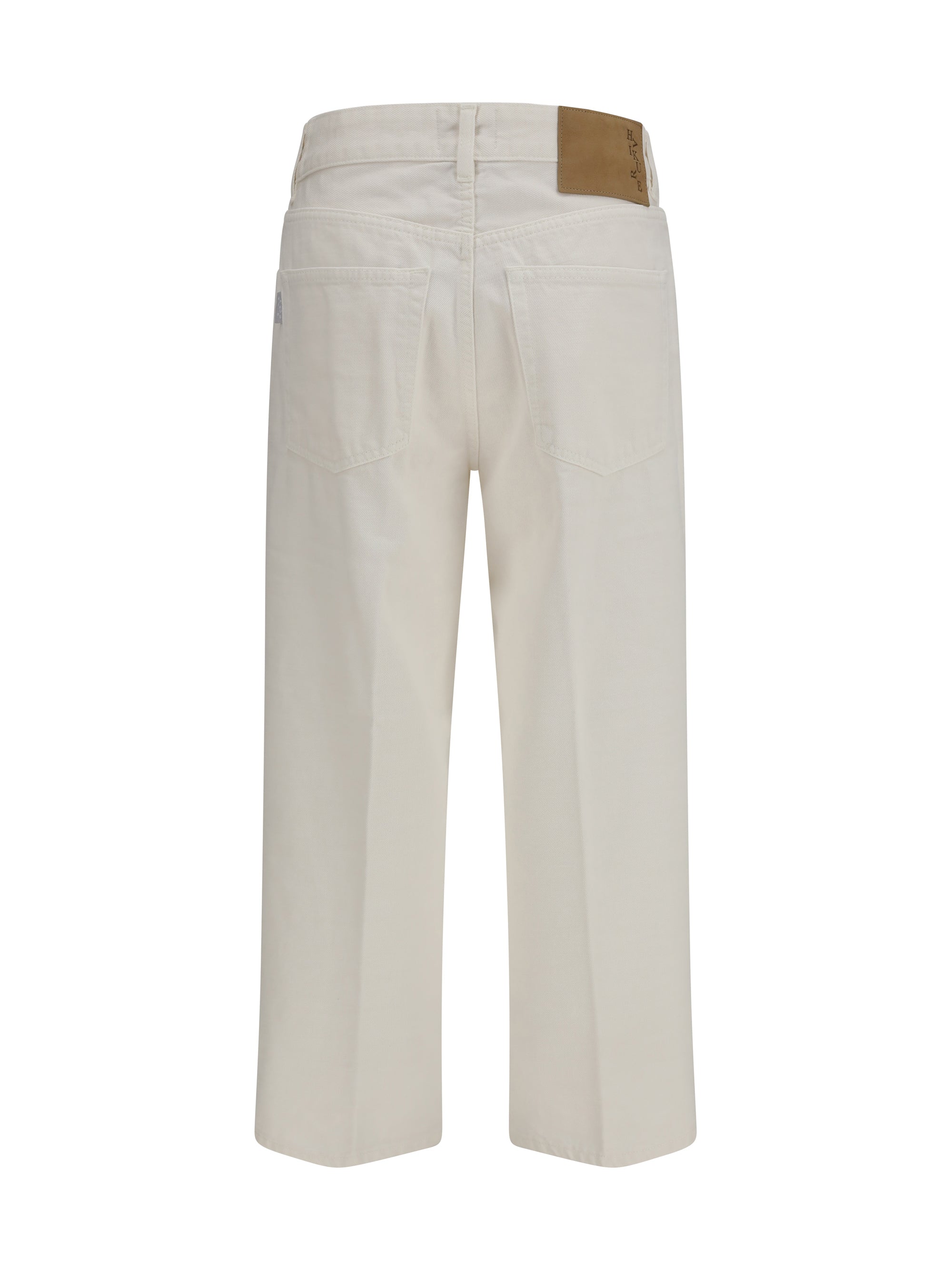 Haikure Betty Bull Jeans — White, view 2