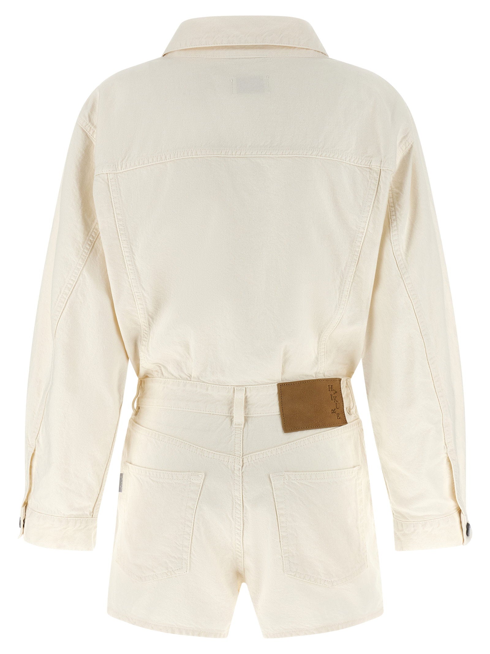 Haikure Jumpsuit — Cream, view 2