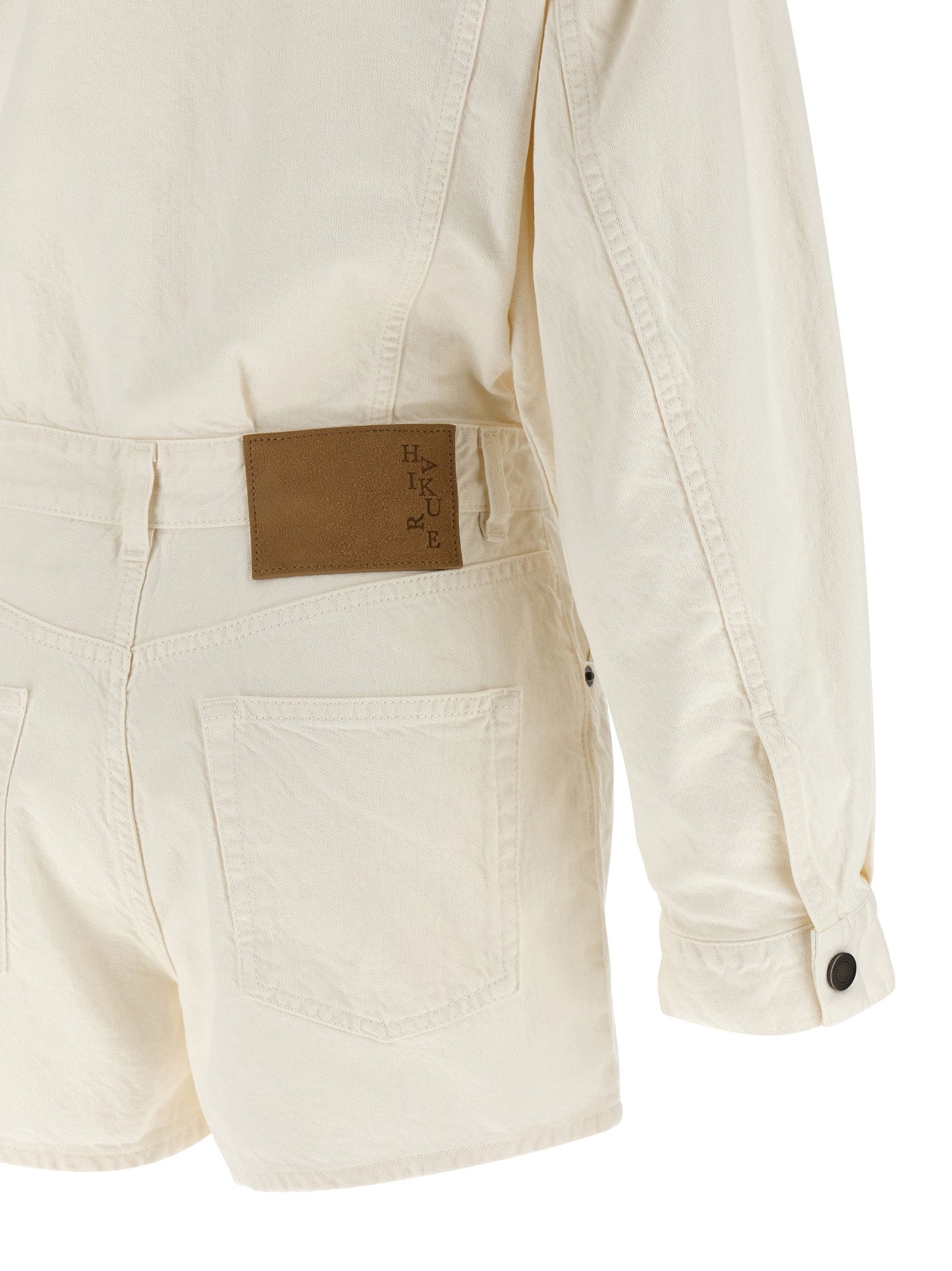 Haikure Jumpsuit — Cream, view 4