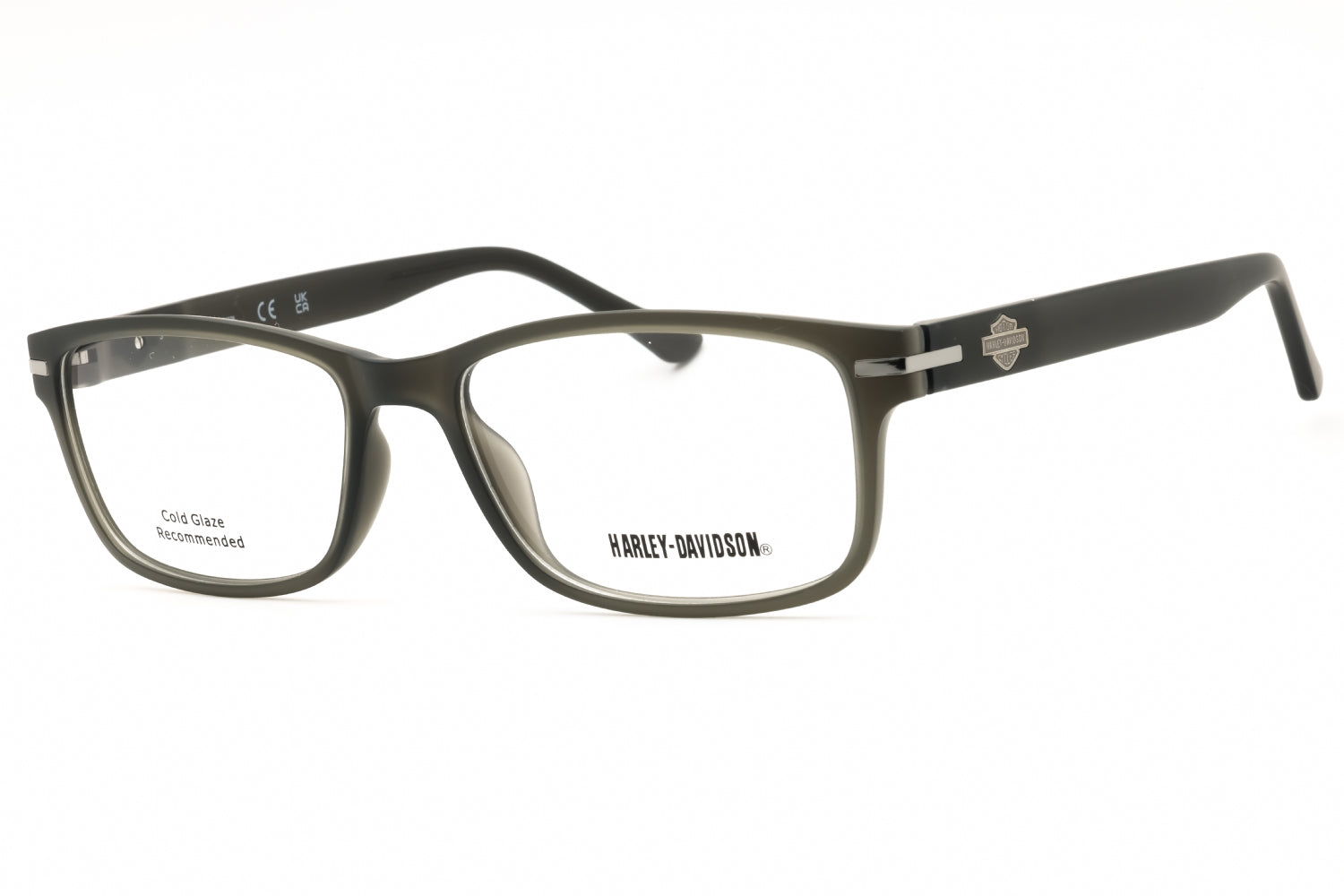 Harley Davidson HD0496 Eyeglasses — Gray by Harley Davidson