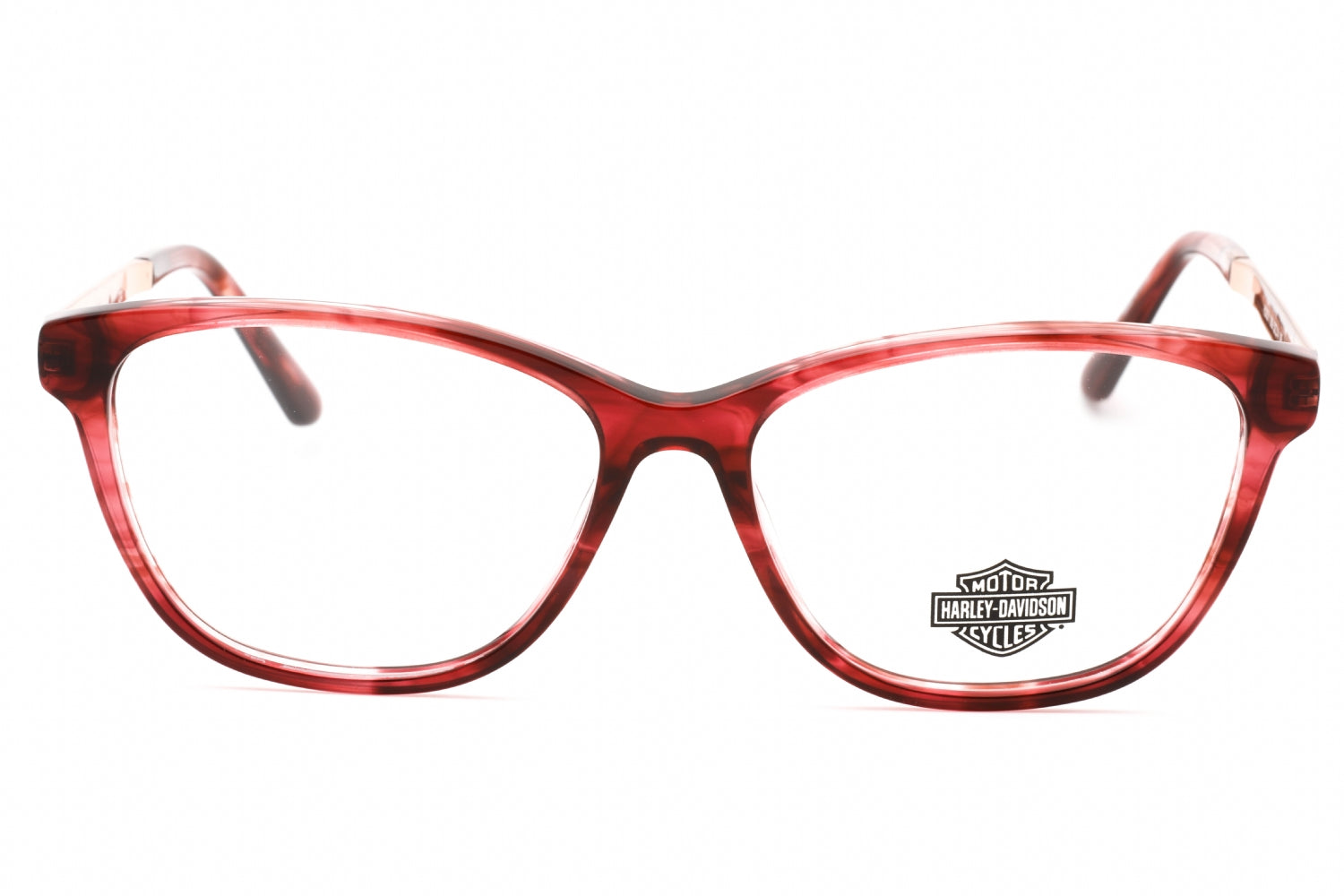 Harley Davidson HD0571 Acetate Frame Eyeglasses — Bordeaux, view 2