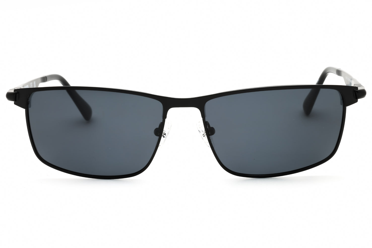 Harley Davidson HD0957X Polarized Smoke Rectangular Sunglasses — Black, view 2
