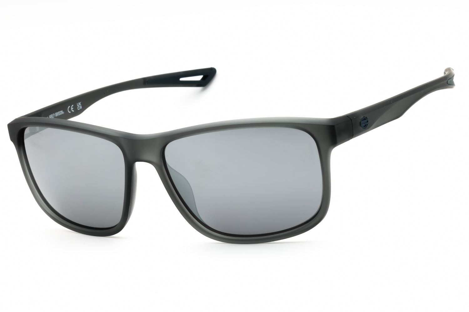 Harley Davidson HD0959X Smoke Mirror Lens Sunglasses — Black by Harley Davidson