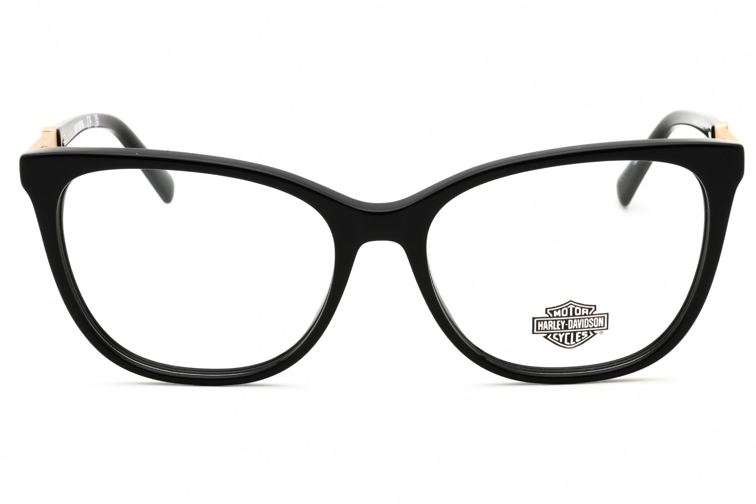 Harley Davidson HD50075 Eyeglasses — Black, view 2