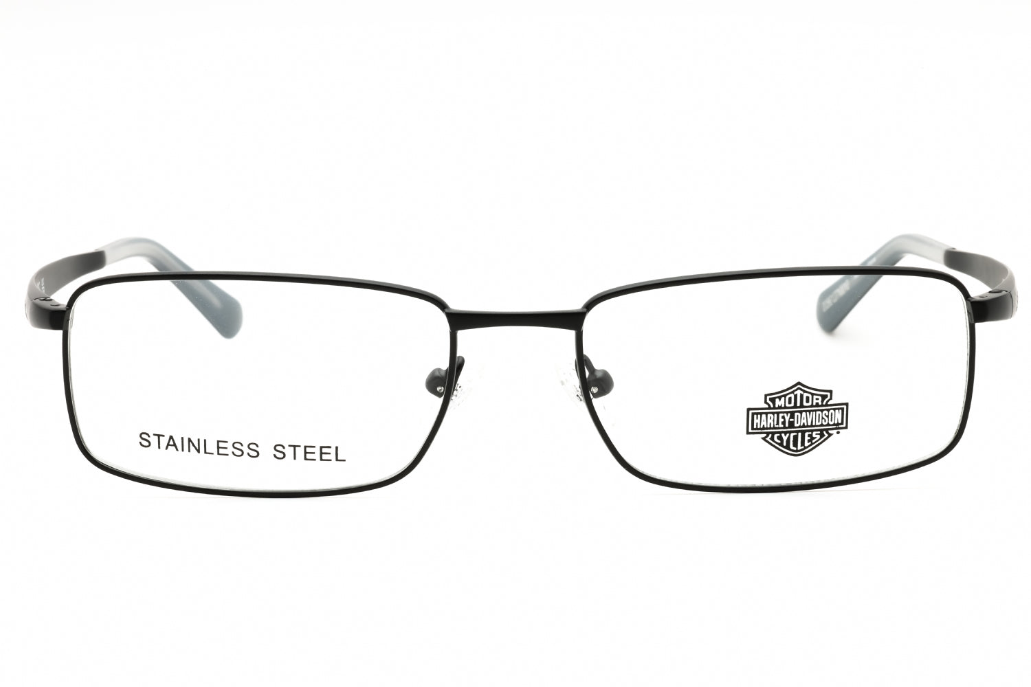 Harley Davidson HD50099 Rectangular Metal Frame Eyeglasses — Black, view 2