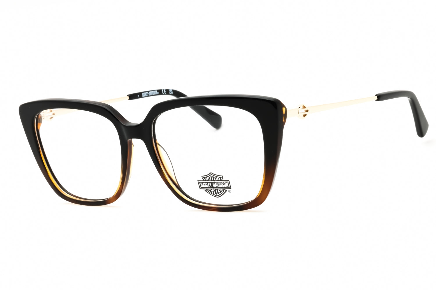 Harley Davidson HD50119 Cat Eye Acetate Eyeglasses — Black by Harley Davidson