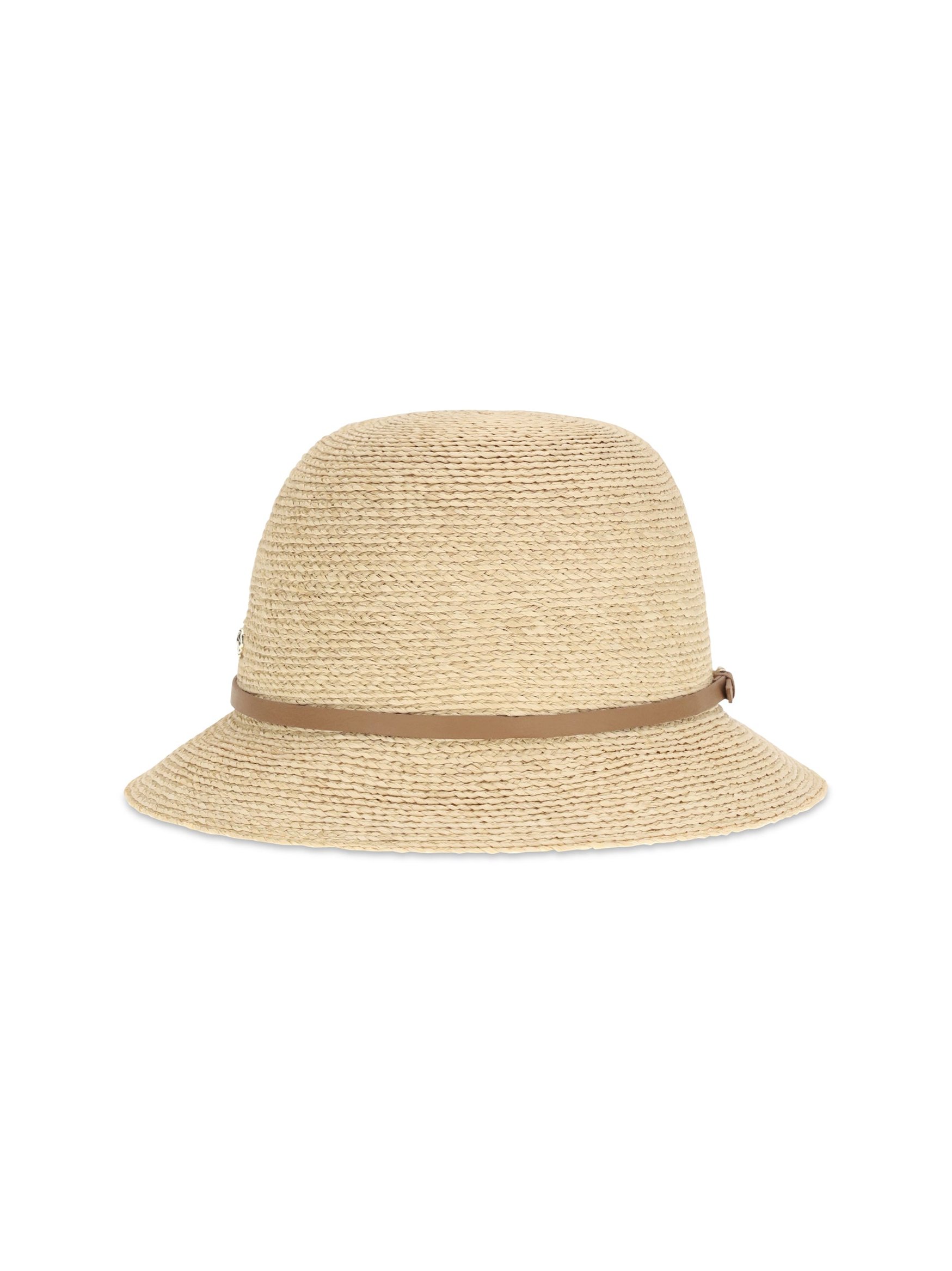 Helen Kaminski HAT50172 Raffia Cloche Sun Hat — Beige, view 3