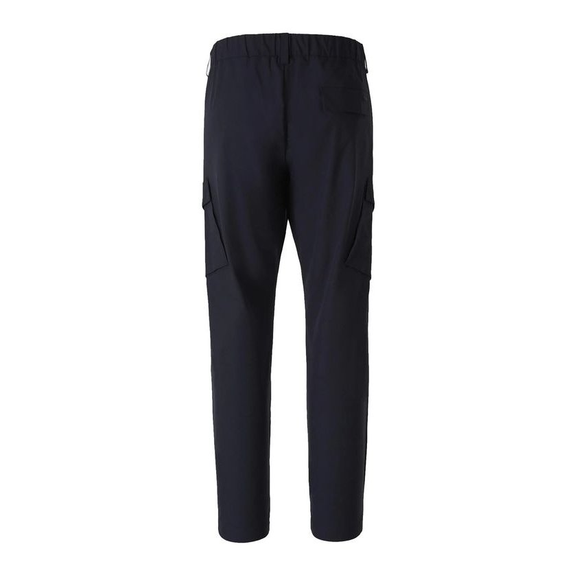Herno Polyester Cargo Pants — Navy, view 2