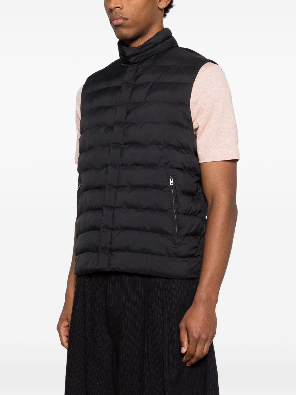 Herno Lo Smanicato Gilet — Blue by Herno